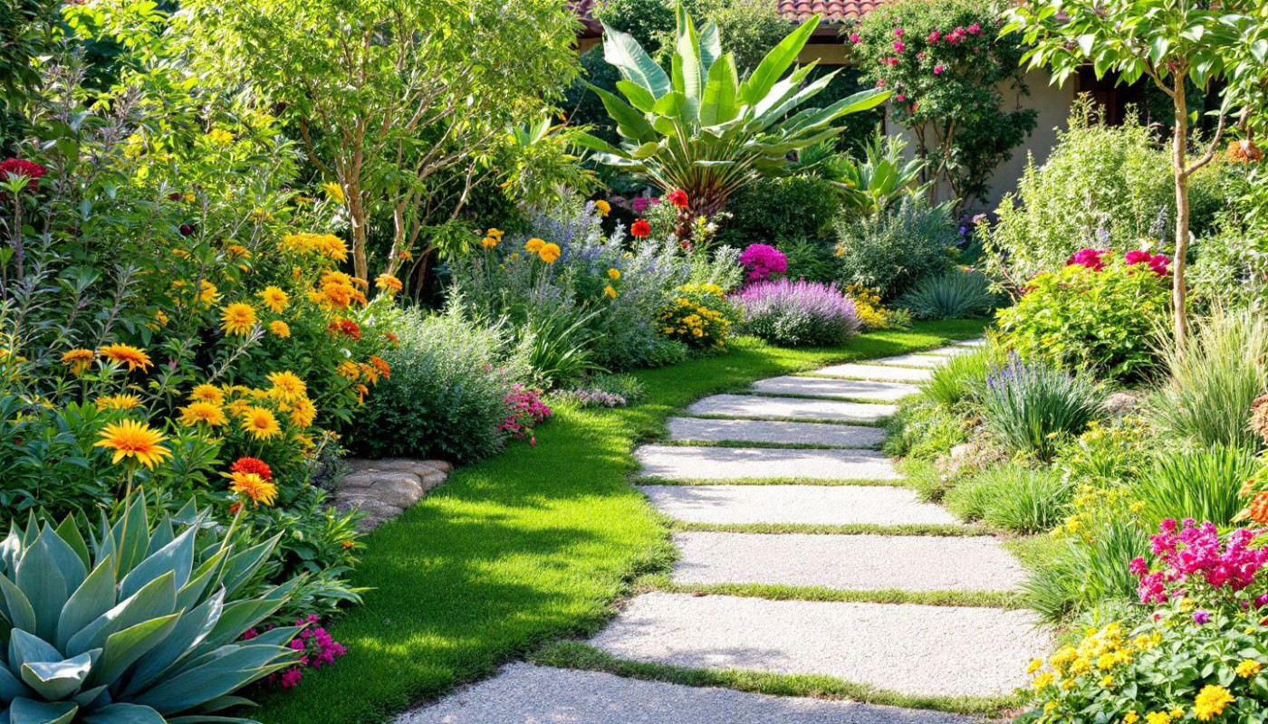 Aménagement de jardin durable comment créer un espace extérieur économe en eau