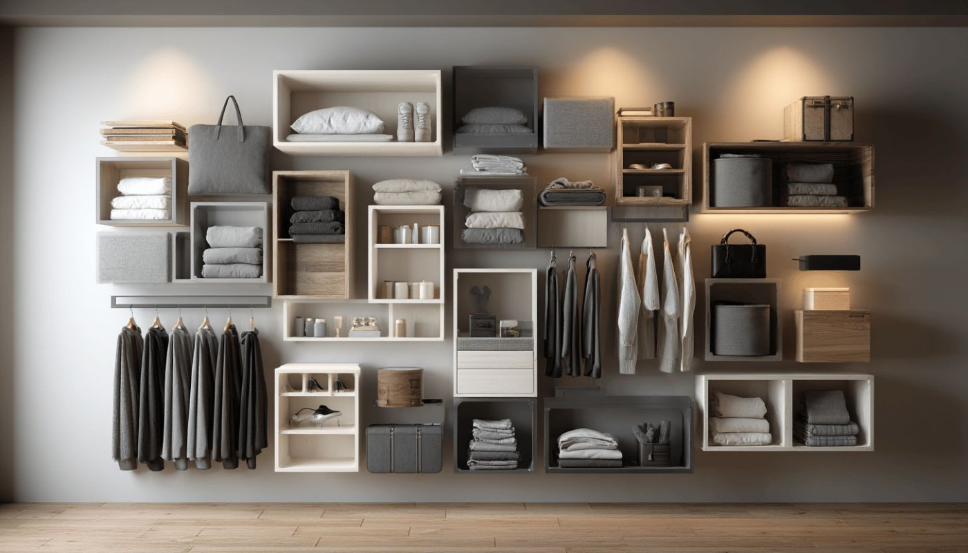 Solutions de rangement innovantes pour petits appartements